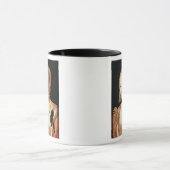 若いベニス風の女性 マグカップ (中央)