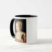 若いベニス風の女性 マグカップ (正面左)