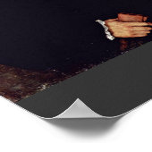 若いポートレート（若いイギリス人） ポスター (角)