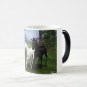 若いユニコーン モーフィングマグカップ (正面右)