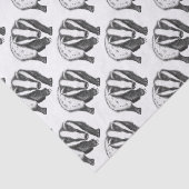 若いヨーロッパのアナグマ 薄葉紙 (詳細)