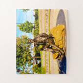 若いリンカーン記念碑 ジグソーパズル (縦)