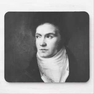 若いルートヴィヒ・ヴァン・ベートーヴェン1806年 マウスパッド
