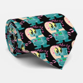 若いロボットおもしろいのタイ ネクタイ (ロール)