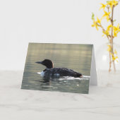 若いロンのグリーティングカード カード (黄色い花)