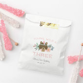 若いワイルドと3歳の誕生日パーティー フェイバーバッグ