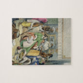 若い一般市民の洗面所は、「英国Iからの1つをめっきします ジグソーパズル (横)