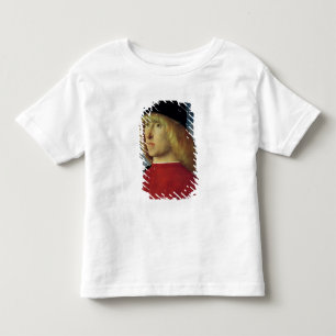 若い上院議員のポートレート、1485-90年 トドラーTシャツ