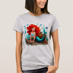 若い人魚 Tシャツ