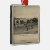 若い住宅 メタルオーナメント (右)