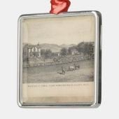 若い住宅 メタルオーナメント (左)