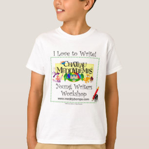 若い作家のワイシャツ Tシャツ