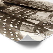 若い先住民のアメリカ人の女の子 ポスター (角)