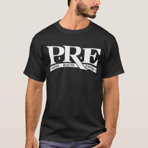 若い前のDolphの紙のルート帝国ヒップホップ Tシャツ
