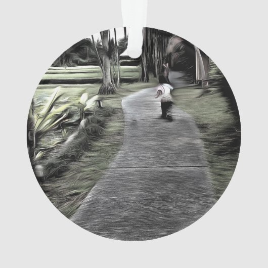 若い動揺の開始 オーナメント (裏面)