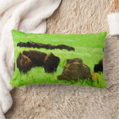 若い印象派を持つアメリカの抽象芸術 ランバークッション (ブランケット)