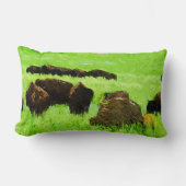 若い印象派を持つアメリカの抽象芸術 ランバークッション (正面)