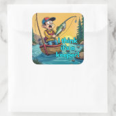 若い天使の驚き スクエアシール (バッグ)