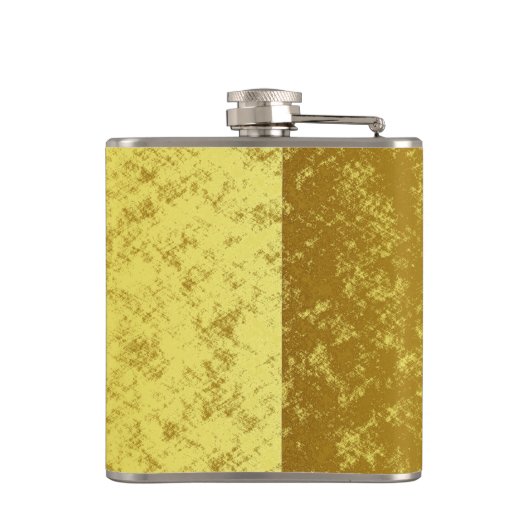 若い夫婦の黒いシルエットキスをするがお互い フラスク (裏面)