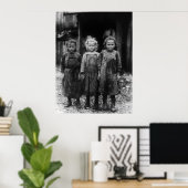 若い女の子のオイスターシューッカー、1900年代初期 ポスター (ホームオフィス)