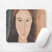 若い女の子のポートレート マウスパッド (マウス)