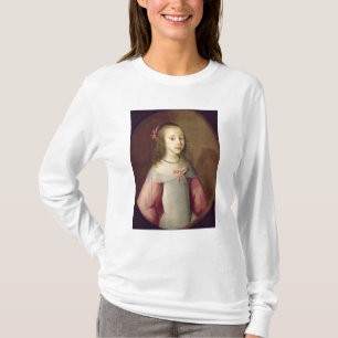 若い女の子のポートレート、1651年 Tシャツ