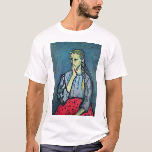 若い女の子のポートレート Tシャツ