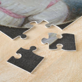 若い女の子のミニチュア ジグソーパズル (側面)