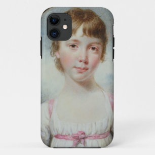 若い女の子のミニチュア iPhone 11 ケース