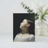 若い女の子の眠り, 1852 ポストカード (スタンド正面)