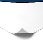 若い女の子の緑の服ブルーリボン | AI Art ポスター (角)