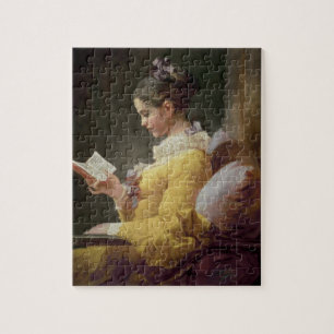若い女の子の読書、c.1776 ジグソーパズル
