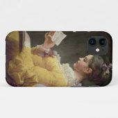 若い女の子の読書、c.1776 Case-Mate iPhoneケース (裏面(横))