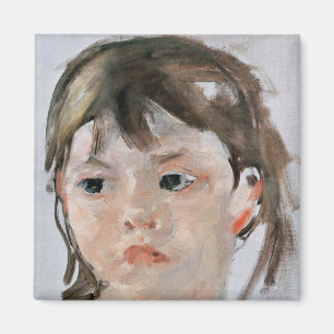 若い女の子の頭部 マグネット