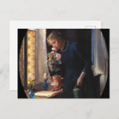 若い女の子はカール・ブロッホによるバラのにおいがした ポストカード (正面/裏面)