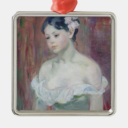若い女の子1893年 メタルオーナメント (正面)