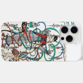 若い女の子，カラフルリボン渦巻き，キューピッド Case-Mate iPhoneケース (裏面 (横))