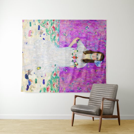 若い女の子,グスタフクリムト タペストリー (インサイチュ(横))