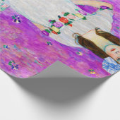 若い女の子,グスタフクリムト ラッピングペーパー (角)