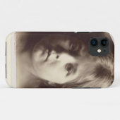 若い女の子(colのポートレートからの卵白のプリント Case-Mate iPhoneケース (裏面(横))