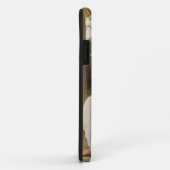 若い女性がワインを飲む Case-Mate iPhoneケース (裏面/右)