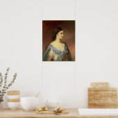 若い女性としてバイエルンのエリザベス皇后 ポスター (キッチン)