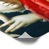 若い女性と彼女の小さな男の子， c.1540 ポスター (角)