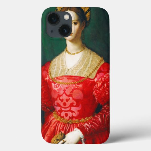 若い女性と彼女の小さな男の子, c.1540 Case-Mate iPhoneケース (裏面)