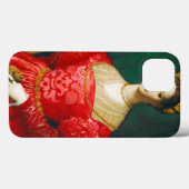 若い女性と彼女の小さな男の子, c.1540 Case-Mate iPhoneケース (裏面 (横))