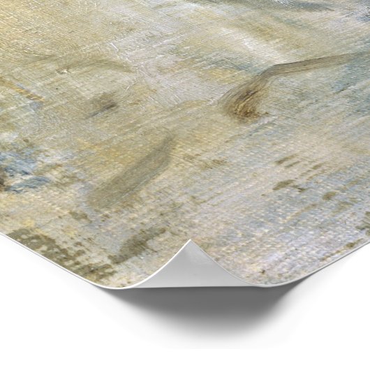 若い女性のエドガーポートレート ポスター (角)