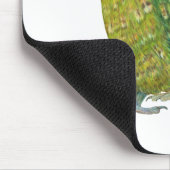 若い女性のフクロウオウム マウスパッド (コーナー)