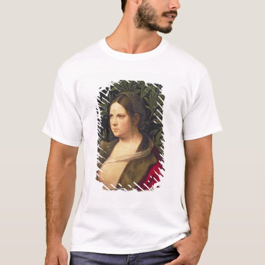 若い女性のポートレート、1506年 Tシャツ (正面)