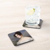 若い女性のポートレート、1827年(キャンバスの油) コースター (右側)