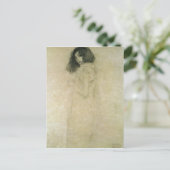 若い女性のポートレート, 1896年~97年 ポストカード (スタンド正面)